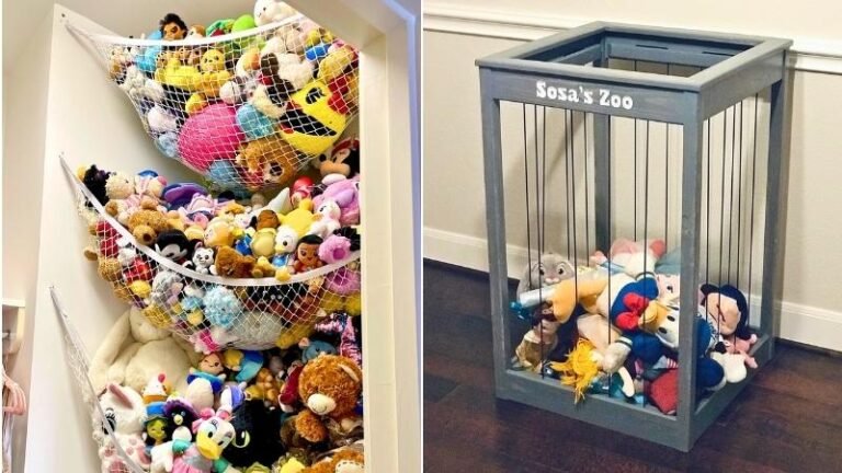 stuffed animal storage